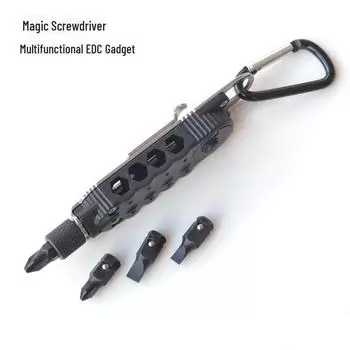 Многофункциональная мини-отвертка и открывалка для бутылок EDC