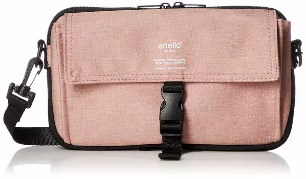 Многофункциональная мини-сумка через плечо THE DAY Nude Pink [Anello] AT-H1152 женская