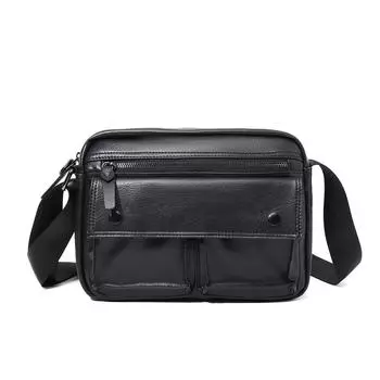 «Многофункциональная мужская повседневная сумка-мессенджер через плечо 2024 года с отделением для iPad» кофейный