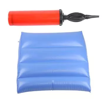 Многофункциональная надувная подушка для спины, противопролежневая треугольная подушка для здравоохранения, синяя(синий )