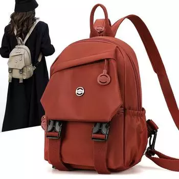 Многофункциональная нагрудная сумка Oxford, студенческий рюкзак, женская однотонная сумка через плечо чёрный