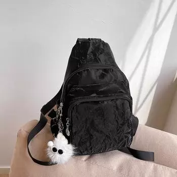 Многофункциональная нагрудная сумка женская 2025 модный легкий рюкзак модный универсальный повседневный рюкзак-мессенджер