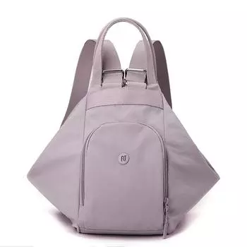 Многофункциональная наплечная сумка женская сумочка уличный дорожный рюкзак светло-фиолетовый