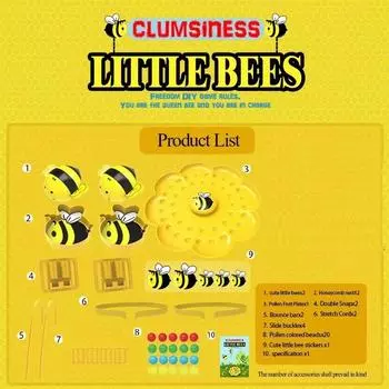 Многофункциональная настольная игра «Маленький Шмель», игрушки-головоломки для рыбалки, интерактивные развивающие игрушки для детей, рождественский подарок, семейная игра