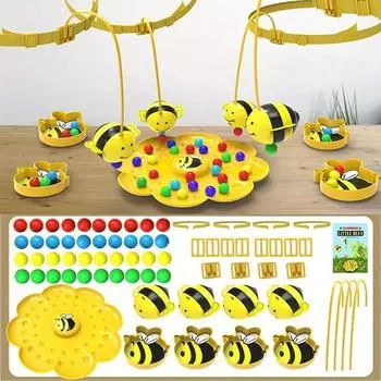 Многофункциональная настольная игра «Маленький Шмель», игрушки-головоломки для рыбалки, интерактивные развивающие игрушки для детей, рождественский подарок, семейная игра double package