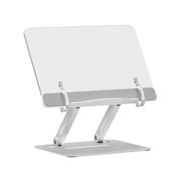 Многофункциональная настольная стойка для чтения из алюминиевого сплава, держатель для ноутбука, студенческая книжная полка, кронштейн для планшета и ноутбука