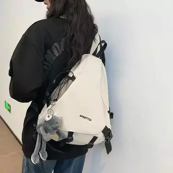 Многофункциональная нейлоновая сумка через плечо с застежкой, большая вместимость, прочные сумки через плечо