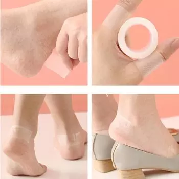 Многофункциональная невидимая противоизносная наклейка с высокими каблуками Прозрачная невидимая наклейка на пятку для рук и ног Противоизносная повседневная наклейка для ног 10pcs