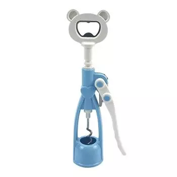 Многофункциональная открывалка для бутылок красного вина и шампанского, открывалка для домашнего вина и пива One Size