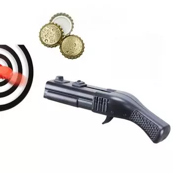 Многофункциональная открывалка для бутылок с функцией креативного запуска, классный аксессуар для дома чёрный