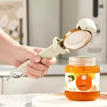 Многофункциональная открывалка для бутылок с магнитным консервным ножом, съемником крышек для банок, открывалкой для крышек-закруток, открывалкой для пивных бутылок