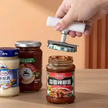 Многофункциональная открывалка для крышек из нержавеющей стали, регулируемые крышки, открывалка для банок, трудосберегающий винт, открывалка для банок для кухонного гаджета