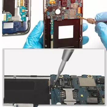 Многофункциональная отвертка для ремонта телефона S2 из стали, прецизионная универсальная отвертка, профессиональная ручная крестовая отвертка фиолетовый