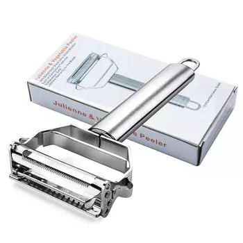 Многофункциональная овощечистка кухонная картофелечистка из нержавеющей стали соломорезка терка для моркови слайсер кухонные принадлежности