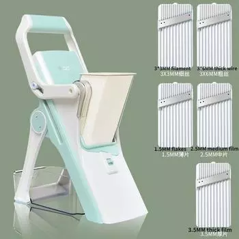 Многофункциональная овощерезка «пять в одном», ломтерезка для лимона, кухонная терка для мяса, слайсер