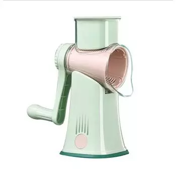 Многофункциональная овощная бытовая кухонная терка для фруктов, слайсер, измельчитель, резак зелёный