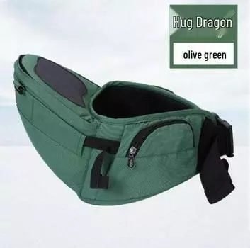 Многофункциональная переноска-кенгуру с сиденьем на бедре - Легкая, конструкция против О-образных ног для младенцев и малышей