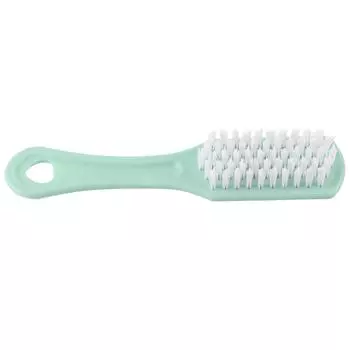 Многофункциональная пластиковая щетка для чистки обуви, скруббер с густой нейлоновой щетиной, инструмент для мытья(зеленый) зелёный