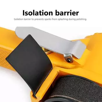 Многофункциональная пневматическая шлифовальная машина Шлифовальный станок Ленточно-шлифовальный станок Удаление ржавчины Удаление заусенцев 10mm