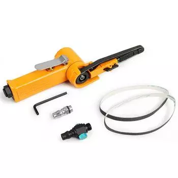 Многофункциональная пневматическая шлифовальная машина Шлифовальный станок Ленточно-шлифовальный станок Удаление ржавчины Удаление заусенцев 10mm