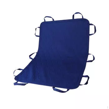 Многофункциональная подъемная простыня для пожилых людей, моющаяся, переносная подкладка для инвалидов синий