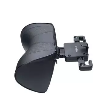 Многофункциональная подушка для подголовника автомобиля, подушка для шеи из пеноматериала с эффектом памяти, поддержка шейных позвонков и головы, мягкий бархат, регулируемая высота Leather -Beige бежевый