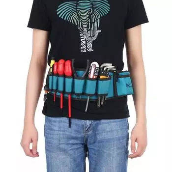 Многофункциональная поясная сумка для инструментов, карманы, органайзер, Оксфорд, холст, долото, карманы для инструментов для ремонта