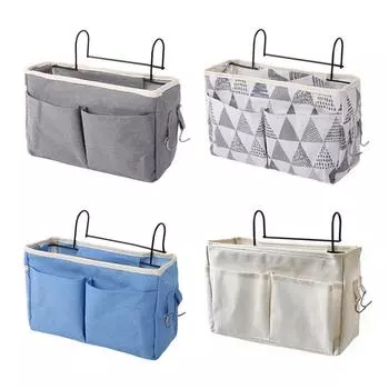 Многофункциональная прикроватная подвесная сумка для дома, тканевая подвесная корзина для студенческого общежития
