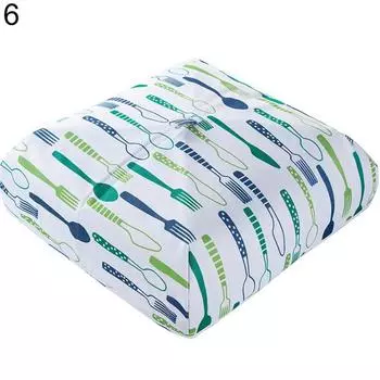 Многофункциональная пылезащитная посуда с крышкой для сохранения тепла, складная изоляция Extra Large красный