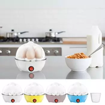 Многофункциональная яйцеварка (Однослойный, американский стандарт) 16.5x16.5x17 синий