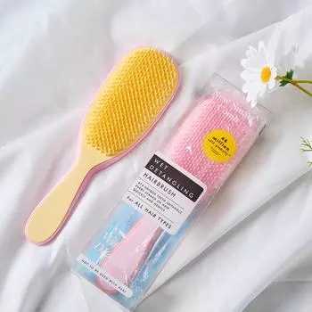 Многофункциональная расческа для девочек: Новый массажер кожи головы и средство для укладки волос против узелков