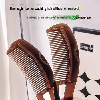Многофункциональная расческа для ухода за волосами: Обезжиривает, предотвращает перхоть, не требует смывания, уменьшает выпадение волос. Massage comb
