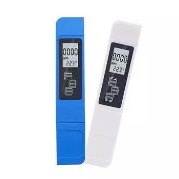 Многофункциональная ручка для проверки качества воды, ручка для проверки качества бытовой воды, ручка для проверки качества бытовой воды One Size синий