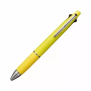 Многофункциональная ручка Mitsubishi Pencil Jet Stream 4&1 0,5 лимонно-желтая, легко писать MSXE510005.28