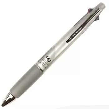 Многофункциональная ручка Mitsubishi Pencil Jetstream 4&1 0,7 Silver Easy to Write MSXE510007.26