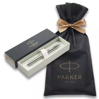 Многофункциональная ручка PARKER Sonnet Original из нержавеющей стали CT 3 в 1, шариковая ручка 2 цвета и механический карандаш, подарочная упаковка с логотипом бренда
