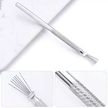 Многофункциональная ручка с семью иглами для дизайна ногтей, текстурная кисть, вспомогательное моделирование, производство, стиль рисования проволоки, инструмент для дизайна ногтей своими руками