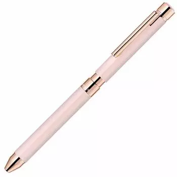 Многофункциональная ручка ZEBRA Shabo X SL6 из кожи Silky Pink SB36-LSP