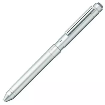 Многофункциональная ручка Zebra Shabo X ST3 Silver SB14-S