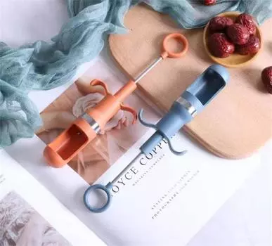 Многофункциональная ручная косточка для удаления сердцевины из фиников, консервирование фиников, вишневый косточка, инструмент для удаления сердцевины из оливок синий