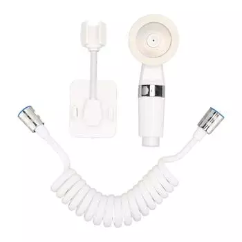 Многофункциональная ручная массажная насадка для душа с держателем для палки для детей и малышей