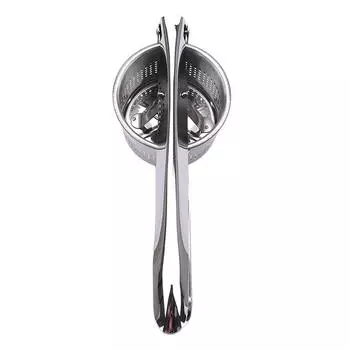 Многофункциональная ручная соковыжималка для лимона с боковым отверстием, соковыжималка из нержавеющей стали, пресс для чеснока, инструмент для коктейлей и бара One Size