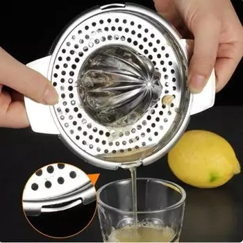 Многофункциональная ручная соковыжималка из нержавеющей стали, соковыжималка для лимона, портативная соковыжималка для апельсина, бытовая небольшая портативная соковыжималка