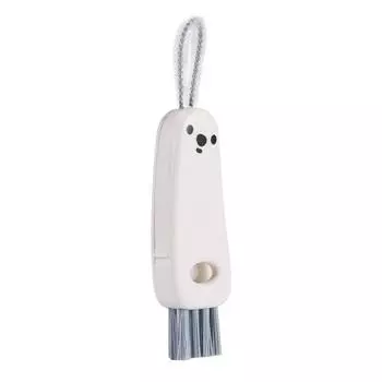 Многофункциональная щетка для чашек с мультяшным медведем коричневый