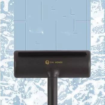 Многофункциональная щетка для чистки, бытовой скребок для чистки стекол, сетка для окон, двухсторонний скребок для влажной и сухой чистки, сетчатая щетка для окон чёрный