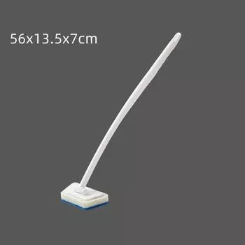 Многофункциональная щетка для стен в ванной, съемная губка, длинная ручка, щетки для плитки, пола, ванны, бытовые чистящие средства