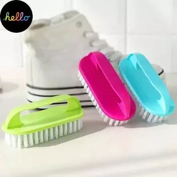 Многофункциональная щетка-скраб с жесткой щетиной, щетки для чистки ванной комнаты, раковина для душа, ковер, пол, случайным образом распределяется 1pcs