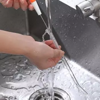 Многофункциональная щетка-соломинка «Три в одном» Gap Brush Brush оранжевый