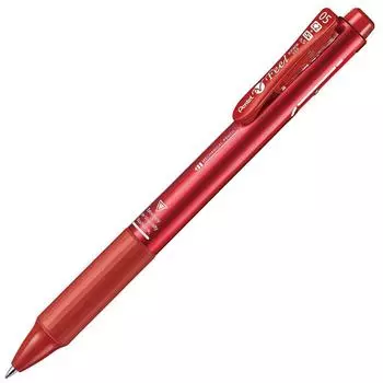 Многофункциональная шариковая ручка Pentel Feel BXWB355MB металлик красный 2+S 0.5