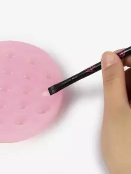 Многофункциональная силиконовая цветовая палитра для макияжа, дизайна ногтей, вышивки, инструмента для подтяжки ресниц